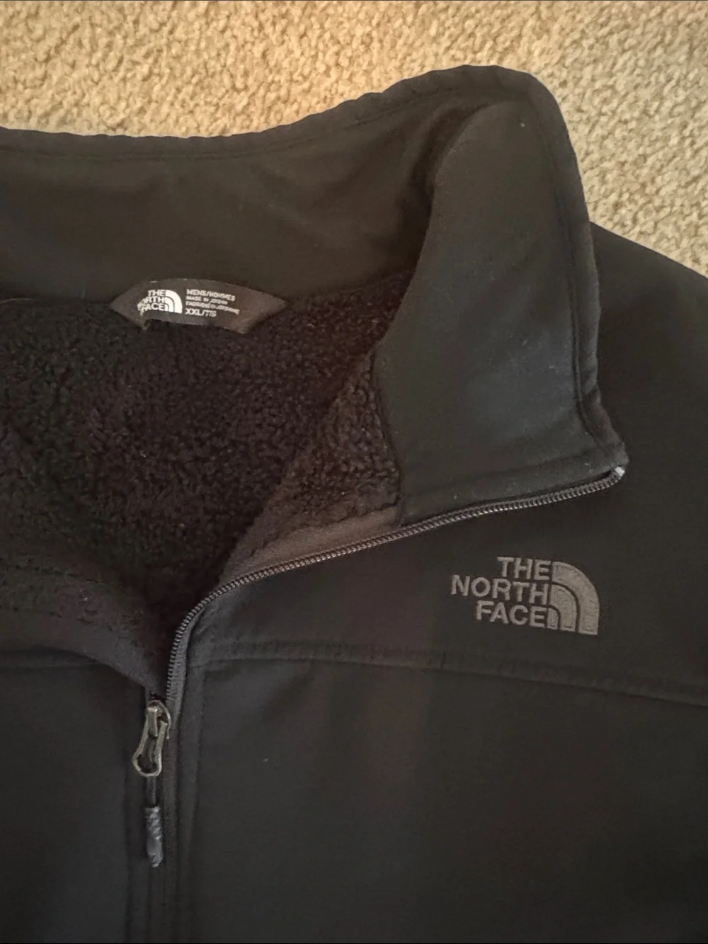 The North Face Black Men’s Zip-Front Performance Jacket